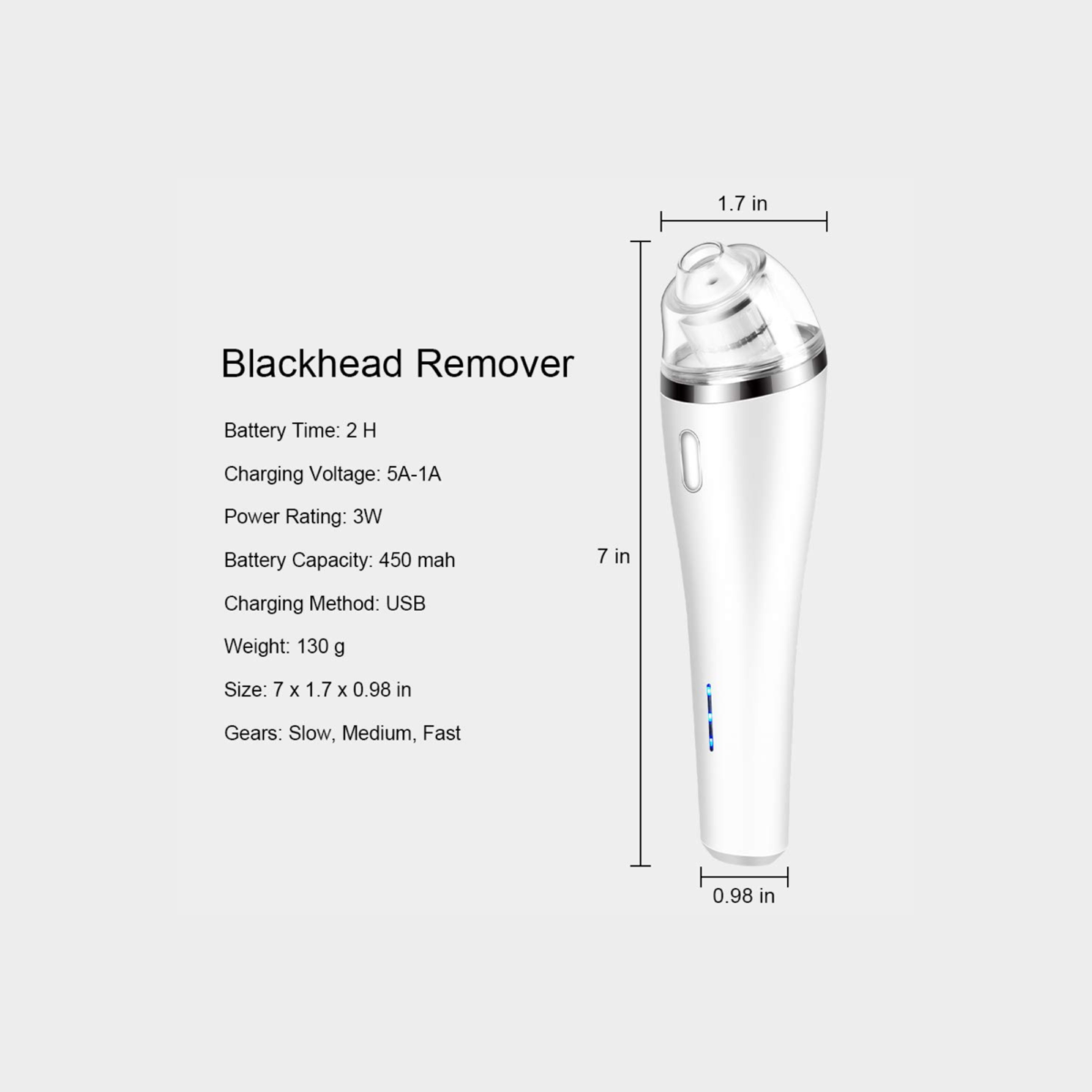 micro crystal blackhead sucking instrument