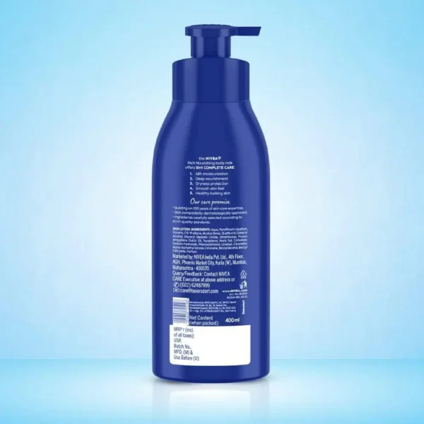 nivea body milk intensive moisture body lotion 380ml
