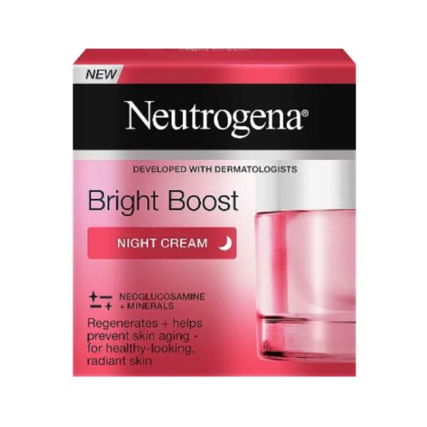 neutrogena bright boost night cream