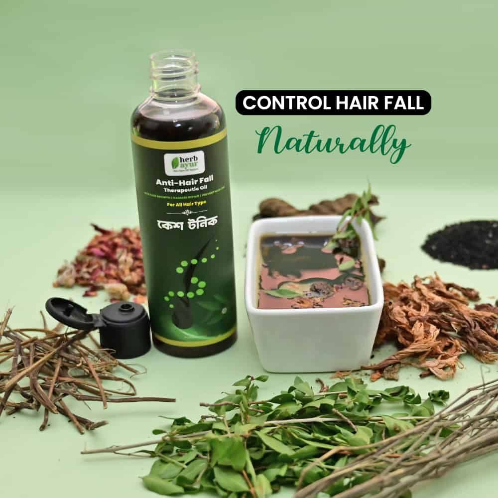 kesh tonic। কেশ টনিক। anti hair fall therapeutic oil (200ml)
